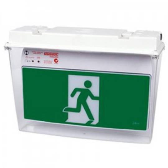 BARDIC PREMIUM 3W LED W/P IP65 Maint Exit c/w R/Man Diff